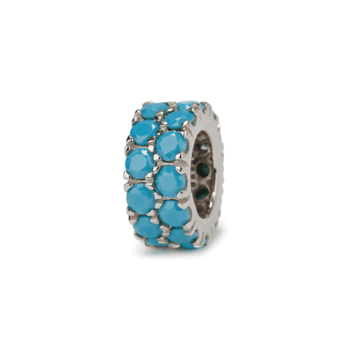 Bead TwoRow Turquoise G SILVER 4d9bcaf4 03fd 448d 83d9 033735a4e0af