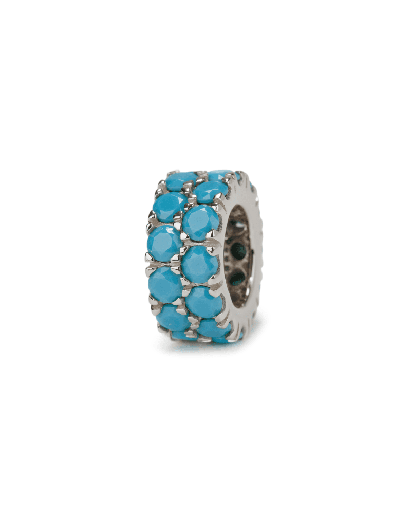 Bead TwoRow Turquoise G SILVER 4d9bcaf4 03fd 448d 83d9 033735a4e0af